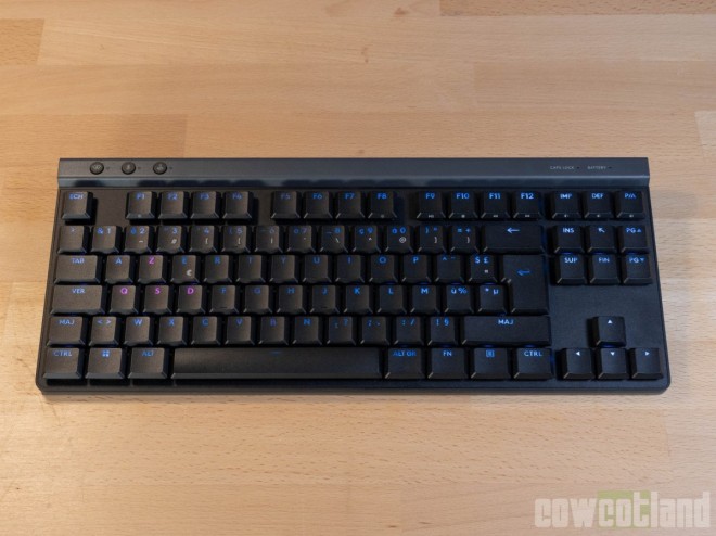 Test clavier Logitech G515 Lightspeed TKL