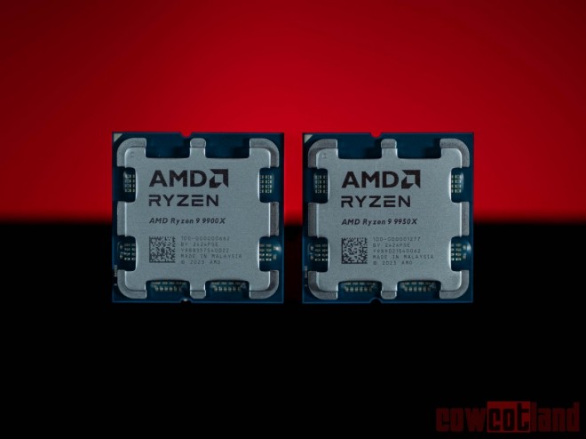 Test processeurs AMD Ryzen 9 9900X et 9950X