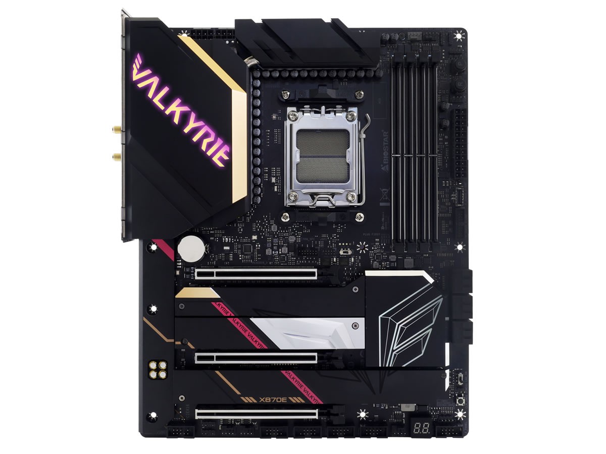 BIOSTAR avance sa carte mère X870E VALKYRIE