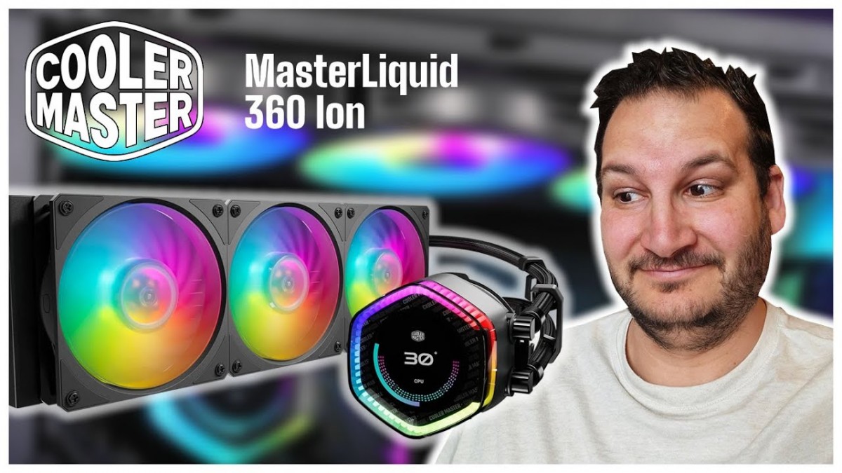 MasterLiquid 360 Ion, le haut de gamme par Cooler Master