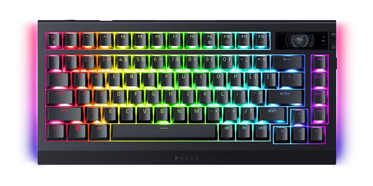 Razer BlackWidow V4 Pro 75 %, tout sous les doigts