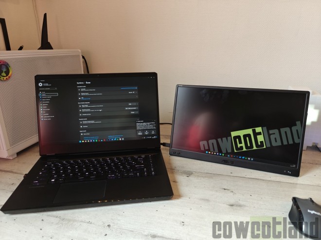 Test cran ASUS Zensceen MB166CR