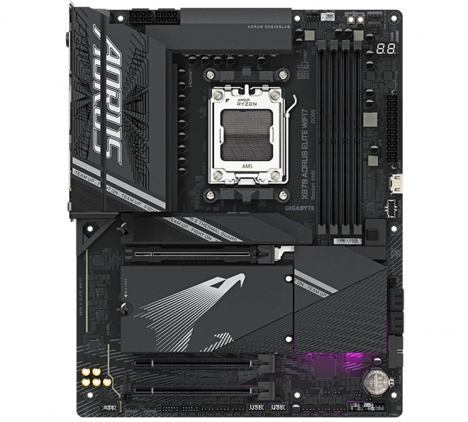 Voilà maintenant, chez Gigabyte, la X870 AORUS Elite WIFI7