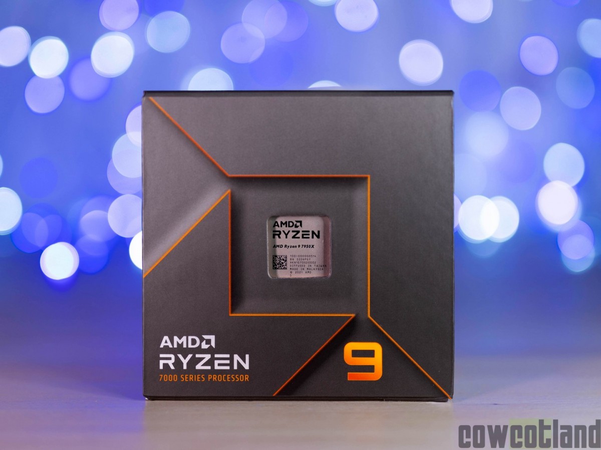 AMD Ryzen 9 7950X Processeur, 16 Cœurs/32 Threads Débridés