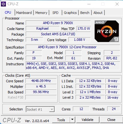 Image 51018, galerie Test processeurs AMD Ryzen 5 7600X et Ryzen 9 7900X : ZEN 4 prend le lead ?