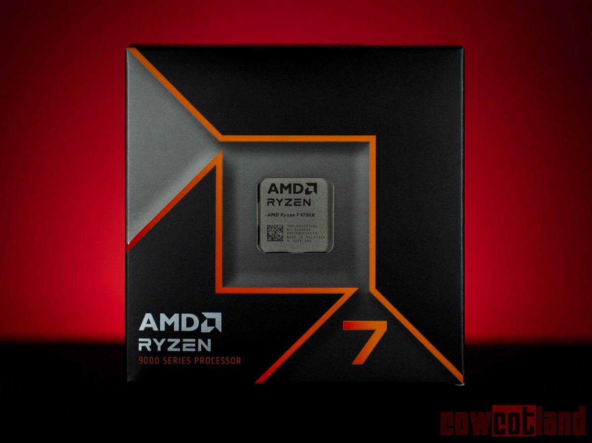 Image 69010, galerie Test processeurs : AMD Ryzen 5 9600X et Ryzen 7 9700X, et si on baissait le chauffage ? 