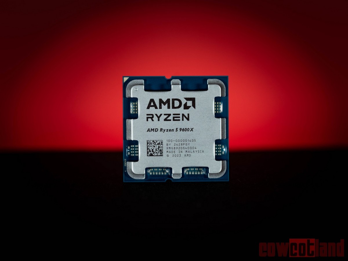 Image 69021, galerie Test processeurs : AMD Ryzen 5 9600X et Ryzen 7 9700X, et si on baissait le chauffage ? 