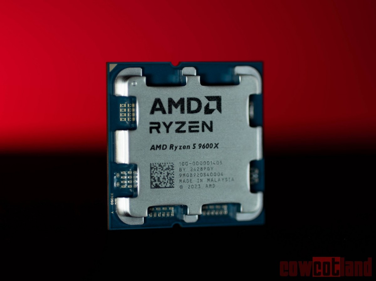 Image 69019, galerie Test processeurs : AMD Ryzen 5 9600X et Ryzen 7 9700X, et si on baissait le chauffage ? 