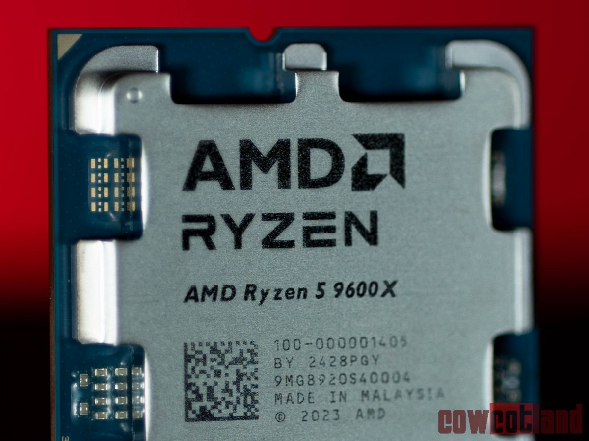 Image 69026, galerie Test processeurs : AMD Ryzen 5 9600X et Ryzen 7 9700X, et si on baissait le chauffage ? 