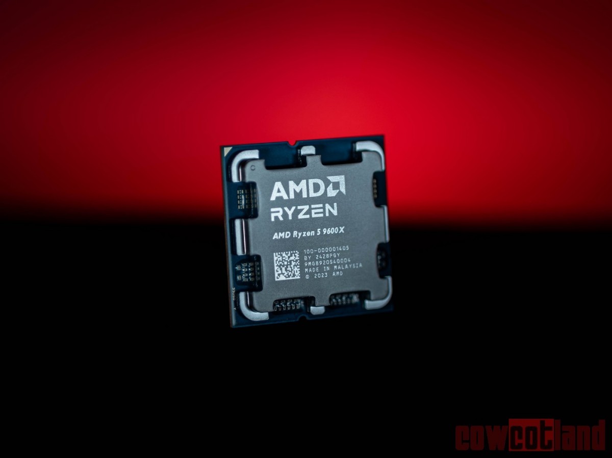 Image 69020, galerie Test processeurs : AMD Ryzen 5 9600X et Ryzen 7 9700X, et si on baissait le chauffage ? 