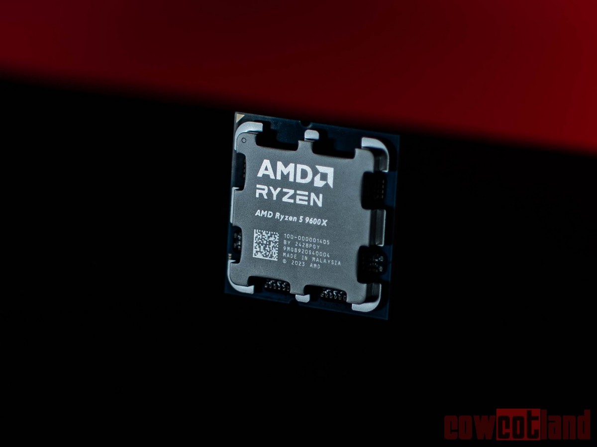 Image 69031, galerie Test processeurs : AMD Ryzen 5 9600X et Ryzen 7 9700X, et si on baissait le chauffage ? 