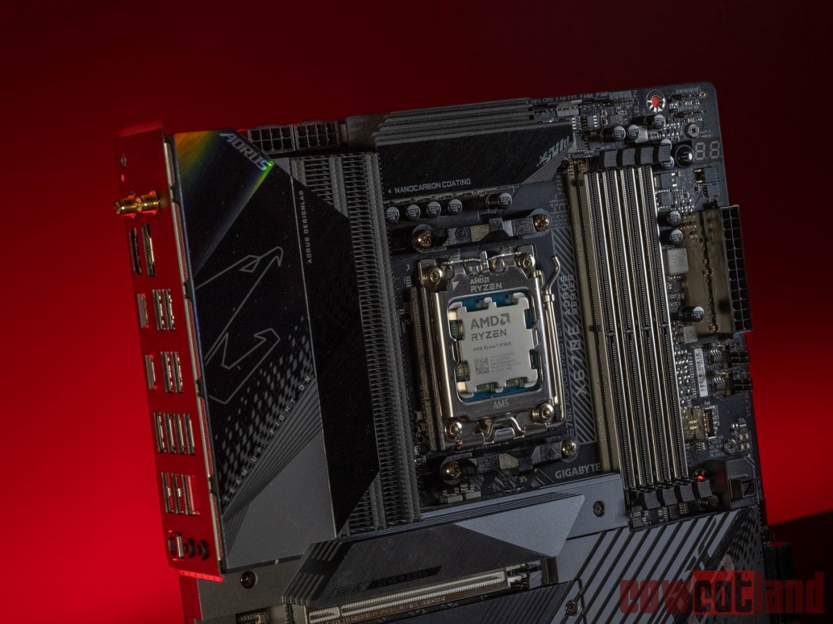 Image 69048, galerie Test processeurs : AMD Ryzen 5 9600X et Ryzen 7 9700X, et si on baissait le chauffage ? 