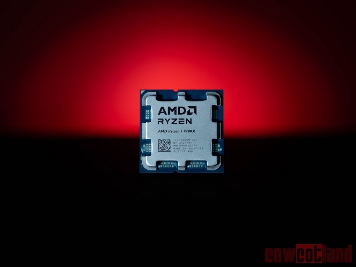 Image 69033, galerie Test processeurs : AMD Ryzen 5 9600X et Ryzen 7 9700X, et si on baissait le chauffage ? 