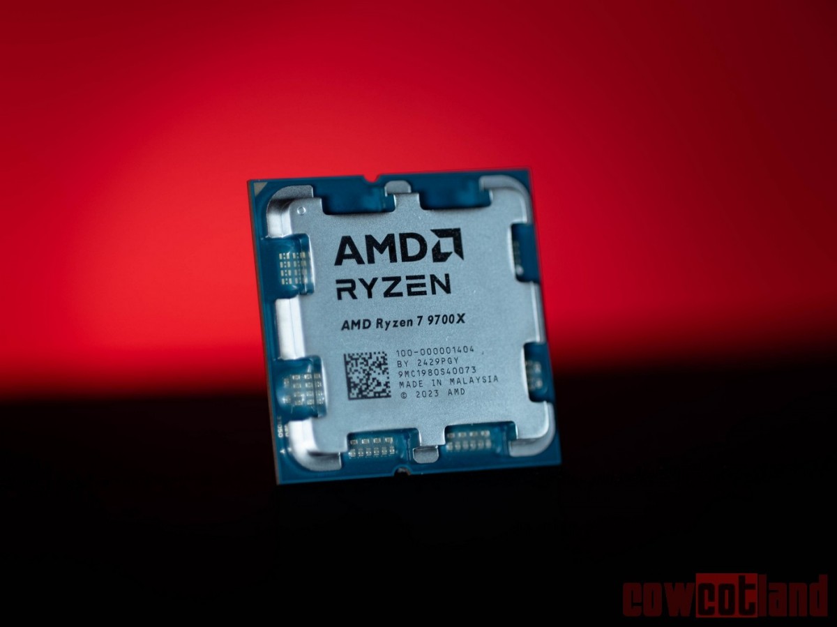 Image 69042, galerie Test processeurs : AMD Ryzen 5 9600X et Ryzen 7 9700X, et si on baissait le chauffage ? 