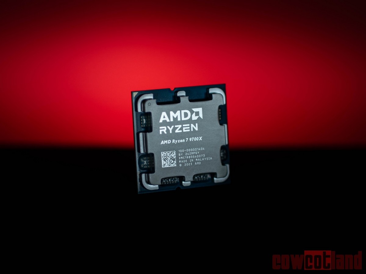 Image 69040, galerie Test processeurs : AMD Ryzen 5 9600X et Ryzen 7 9700X, et si on baissait le chauffage ? 