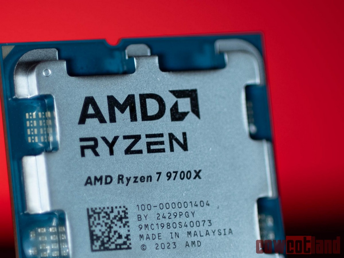 Image 69041, galerie Test processeurs : AMD Ryzen 5 9600X et Ryzen 7 9700X, et si on baissait le chauffage ? 