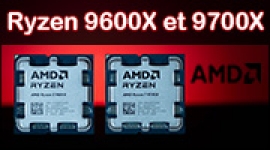 Cliquez pour agrandir Test processeurs : AMD Ryzen 5 9600X et Ryzen 7 9700X, et si on baissait le chauffage ? 