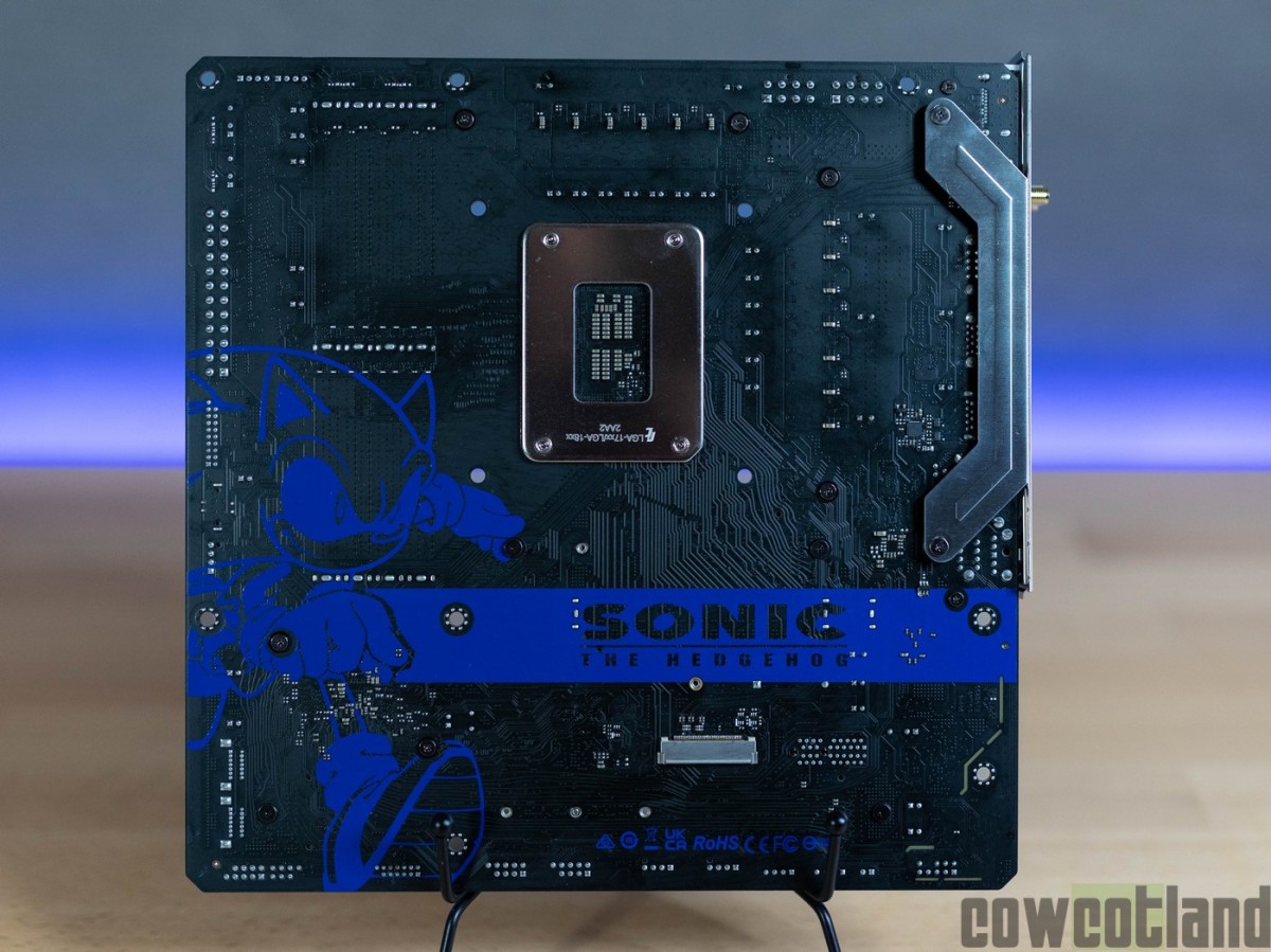 Image 57437, galerie Test carte mre : ASRock B760M PG SONIC, toujours aussi lectrique !