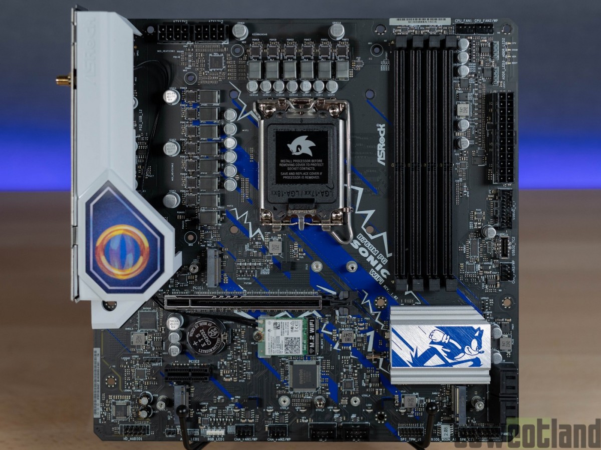 Image 57446, galerie Test carte mre : ASRock B760M PG SONIC, toujours aussi lectrique !