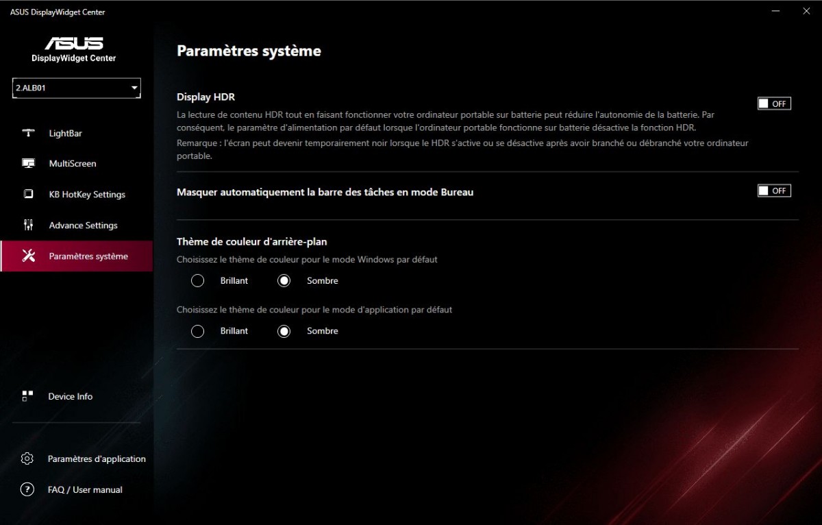 Image 68067, galerie ASUS ROG Swift PG32UCDM et son cosystme : Tout  la mode de la rpublique !