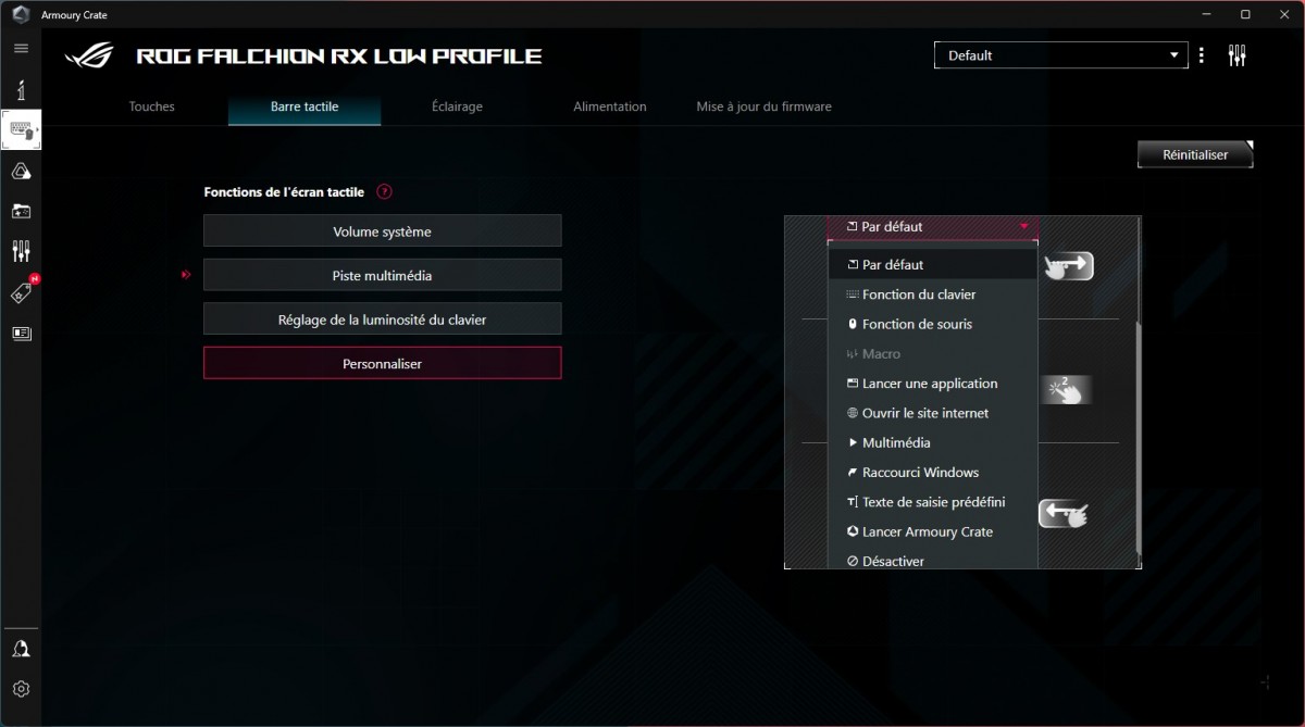 Image 65073, galerie Test ASUS ROG Falchion RX Low Profile : mignon et trs agrable !