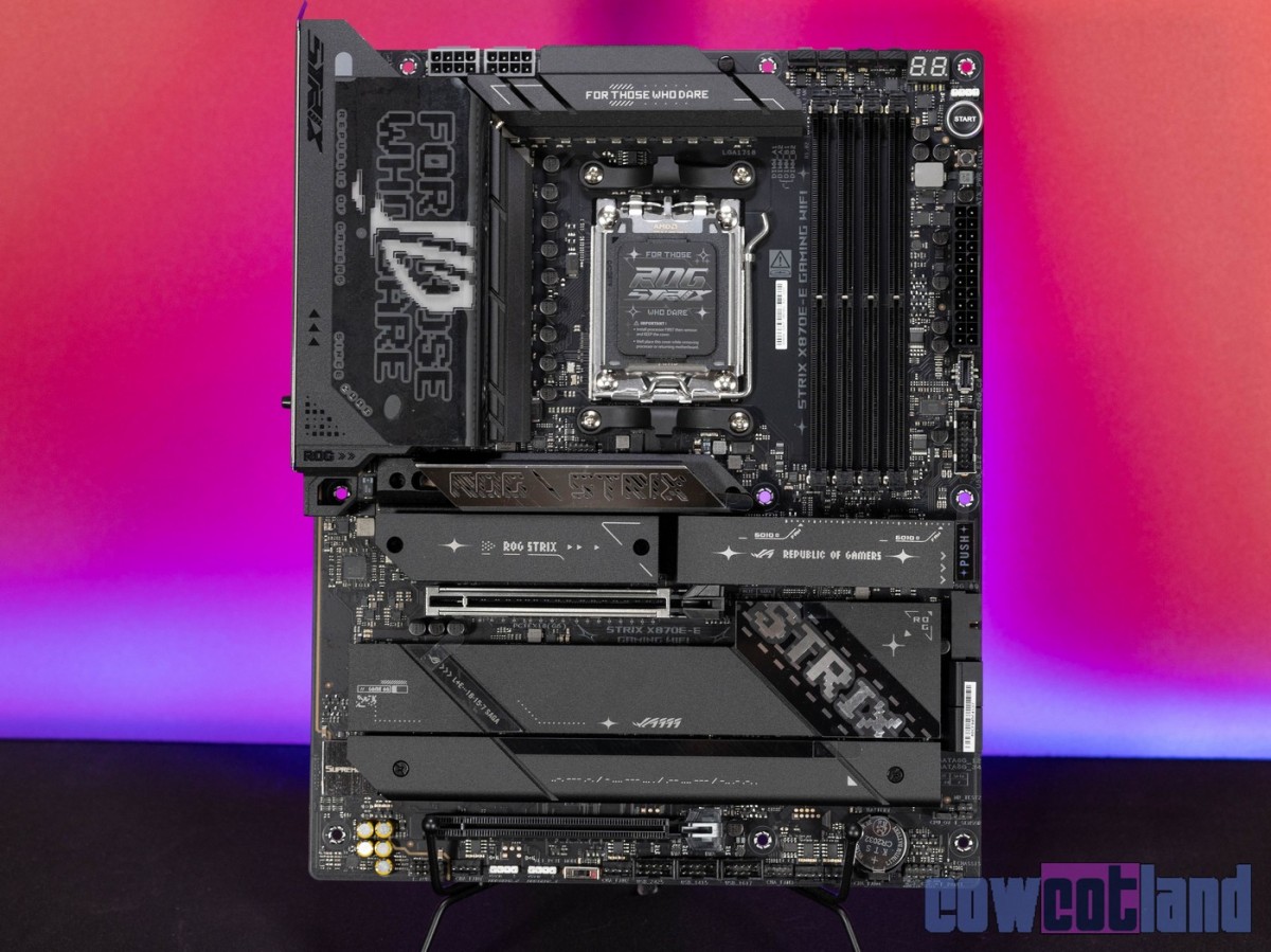 Image 69974, galerie ASUS ROG STRIX X870E-E GAMING WIFI, grand tour prliminaire 