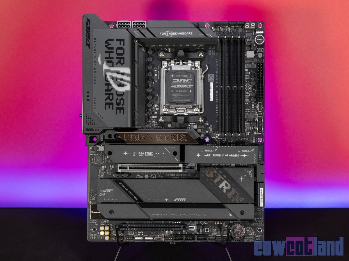 Image 69972, galerie ASUS ROG STRIX X870E-E GAMING WIFI, grand tour prliminaire 