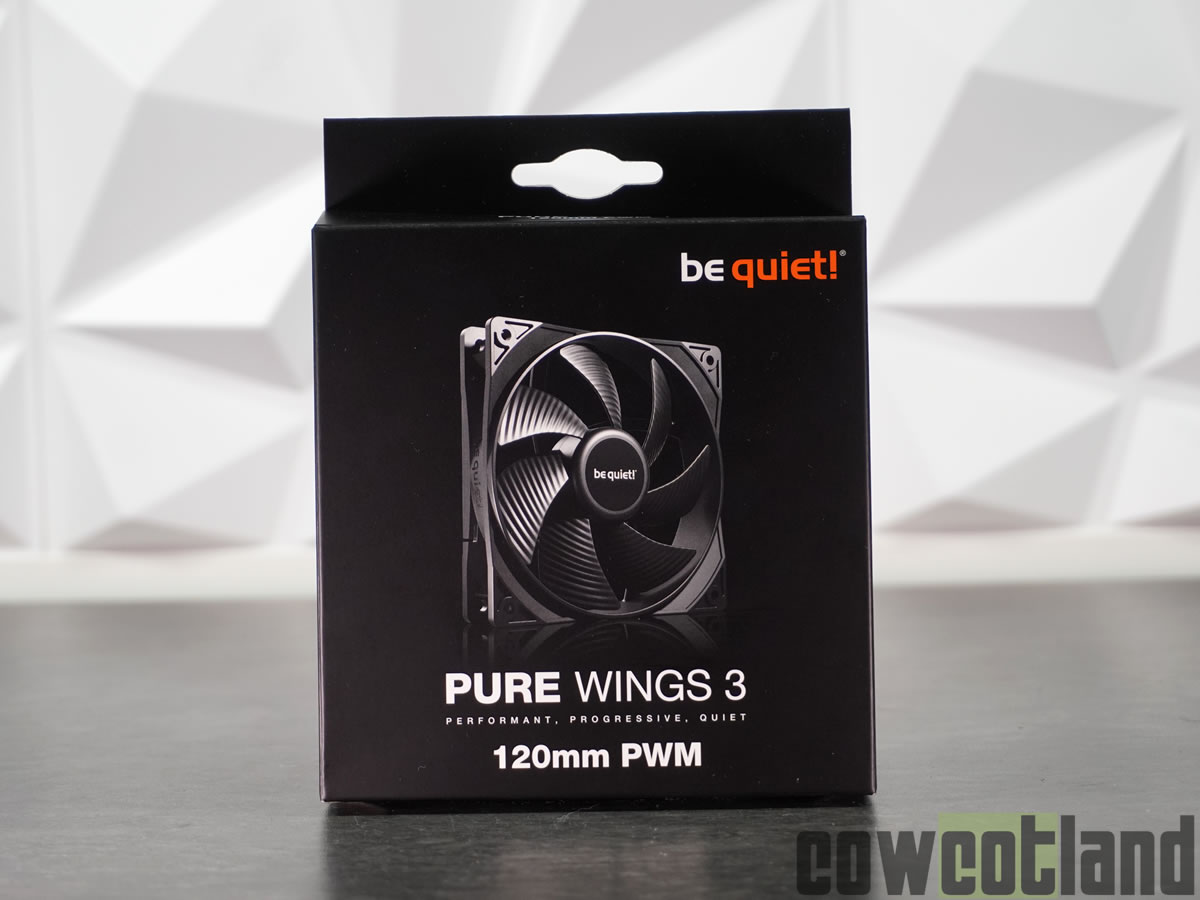 be quiet! Pure Wings 3, un ventilateur abordable et efficace