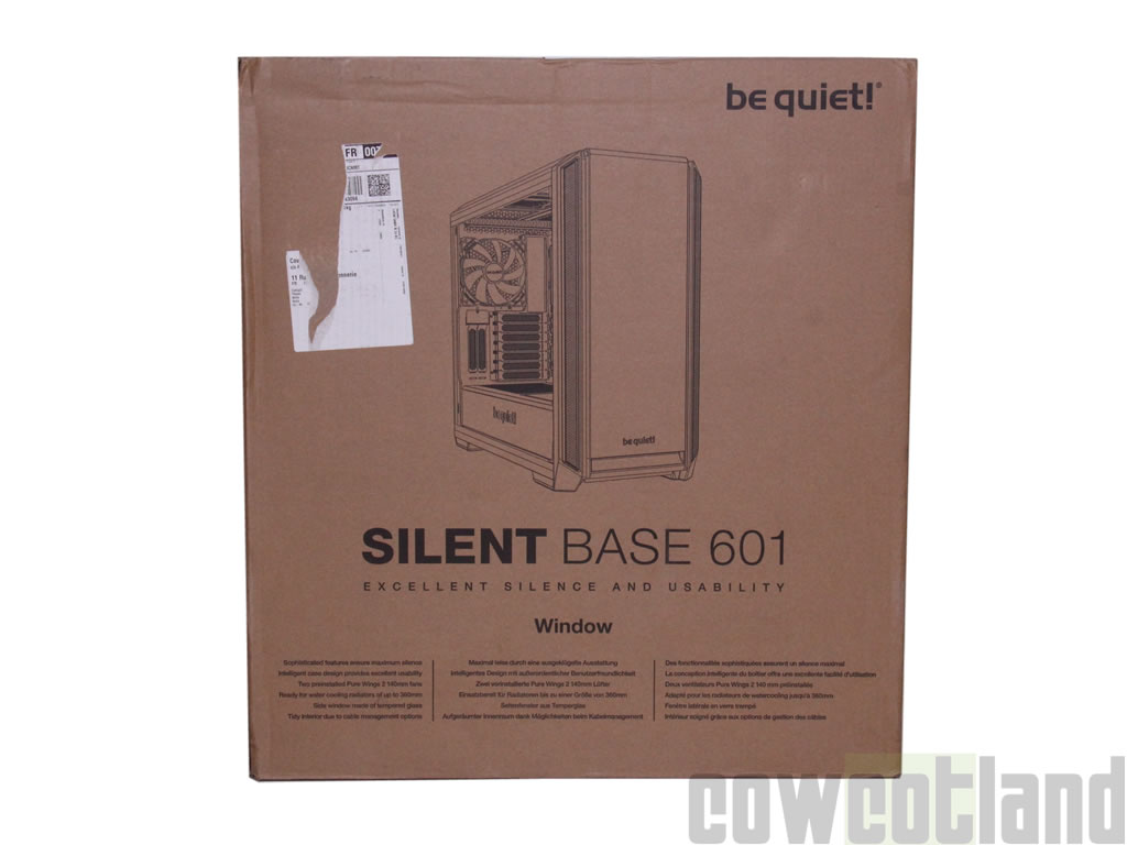 Image 36988, galerie Test boitier be quiet! Silent Base 601