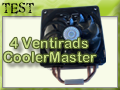 4 Ventirads CoolerMaster