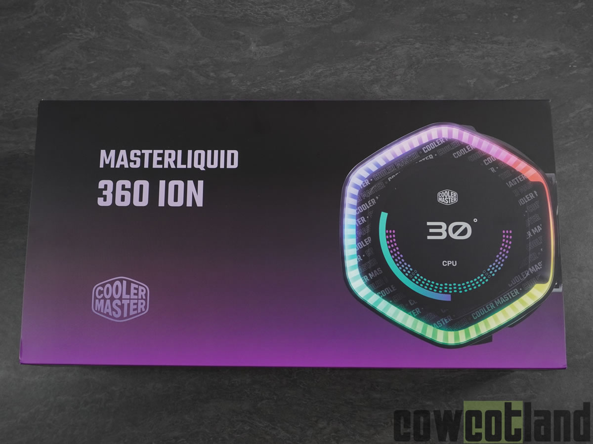 Image 69657, galerie Cooler Master MasterLiquid 360 Ion, un cran et de nombreuses possibilits logicielles