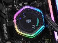 Cliquez pour agrandir Cooler Master MasterLiquid 360 Ion, un cran et de nombreuses possibilits logicielles