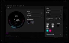 Cliquez pour agrandir Cooler Master MasterLiquid 360 Ion, un cran et de nombreuses possibilits logicielles