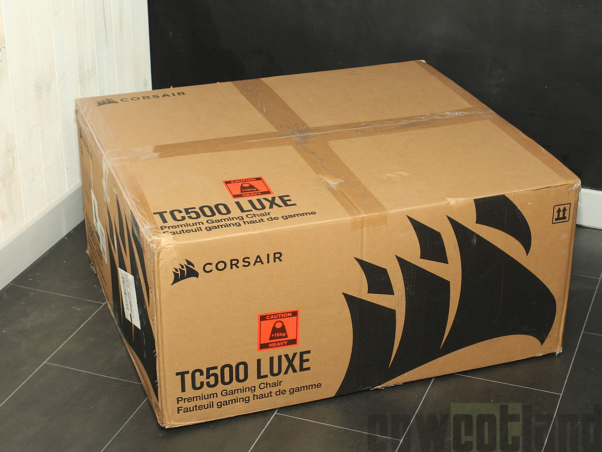 Image 68906, galerie Test sige gamer CORSAIR TC500 LUXE : Un modle plutt intressant