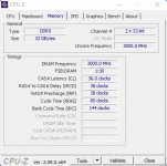 Cliquez pour agrandir Test mmoire : Crucial PRO Overclocking 32 Go DDR5-6000 CL36