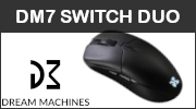 Test souris Dream Machines DM7 Switch Duo : un bon rapport qualit/prix !