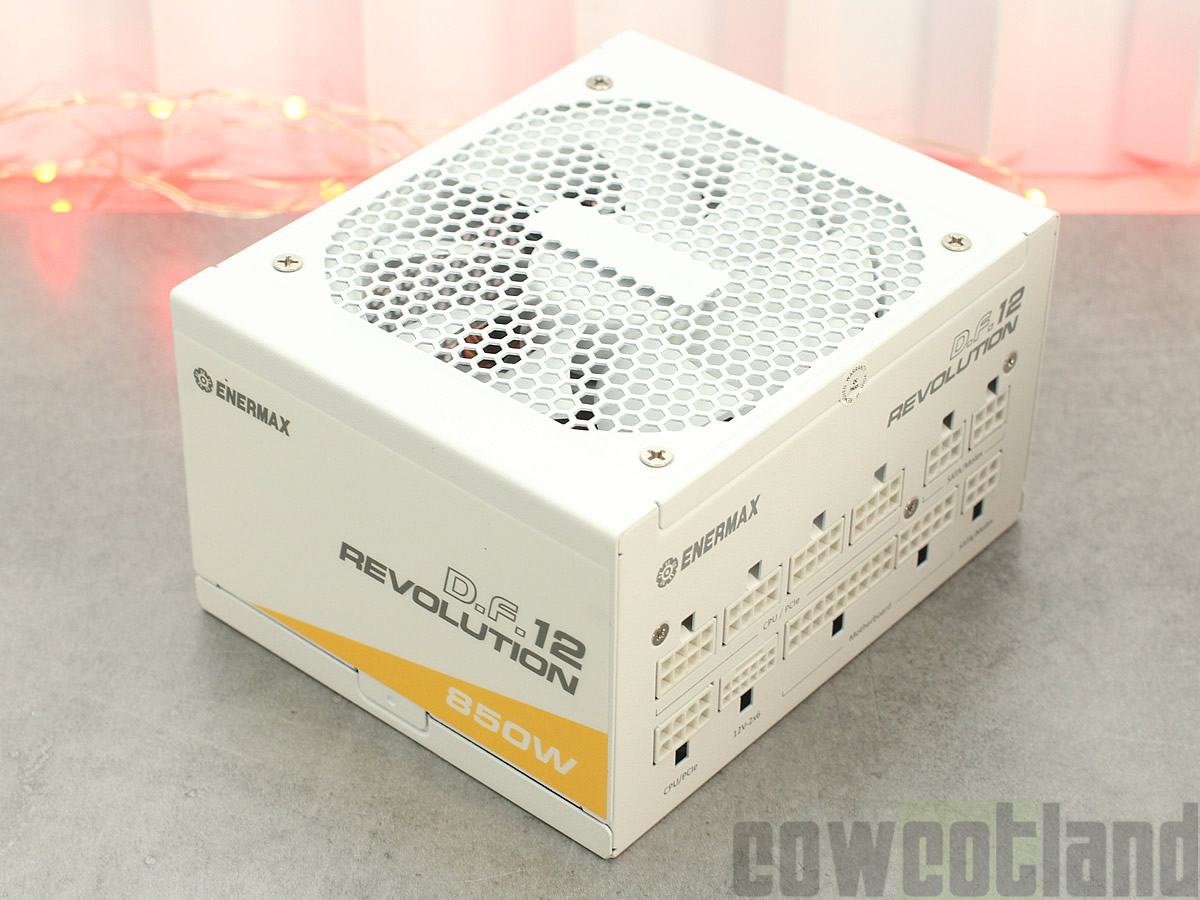 Image 67240, galerie Enermax DF.12 Revolution 850 watts : Petite, blanche et ATX 3.1