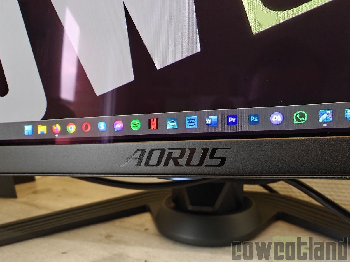 Image 68598, galerie GIGABYTE FO32U2P : l'OLED 32 pouces UHD par AORUS !