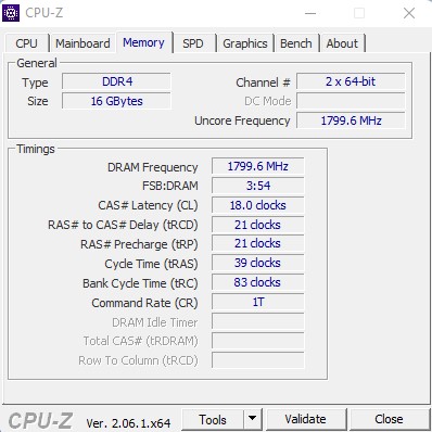 Image 59668, galerie Test kit DDR4 Kingston FURY BEAST 3600 c17 2 x 8 Go