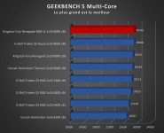 Cliquez pour agrandir Test mmoire Kingston Fury Renegade DDR5 RGB Limited Edition 2 x 24 Go 8000 MT/s c36