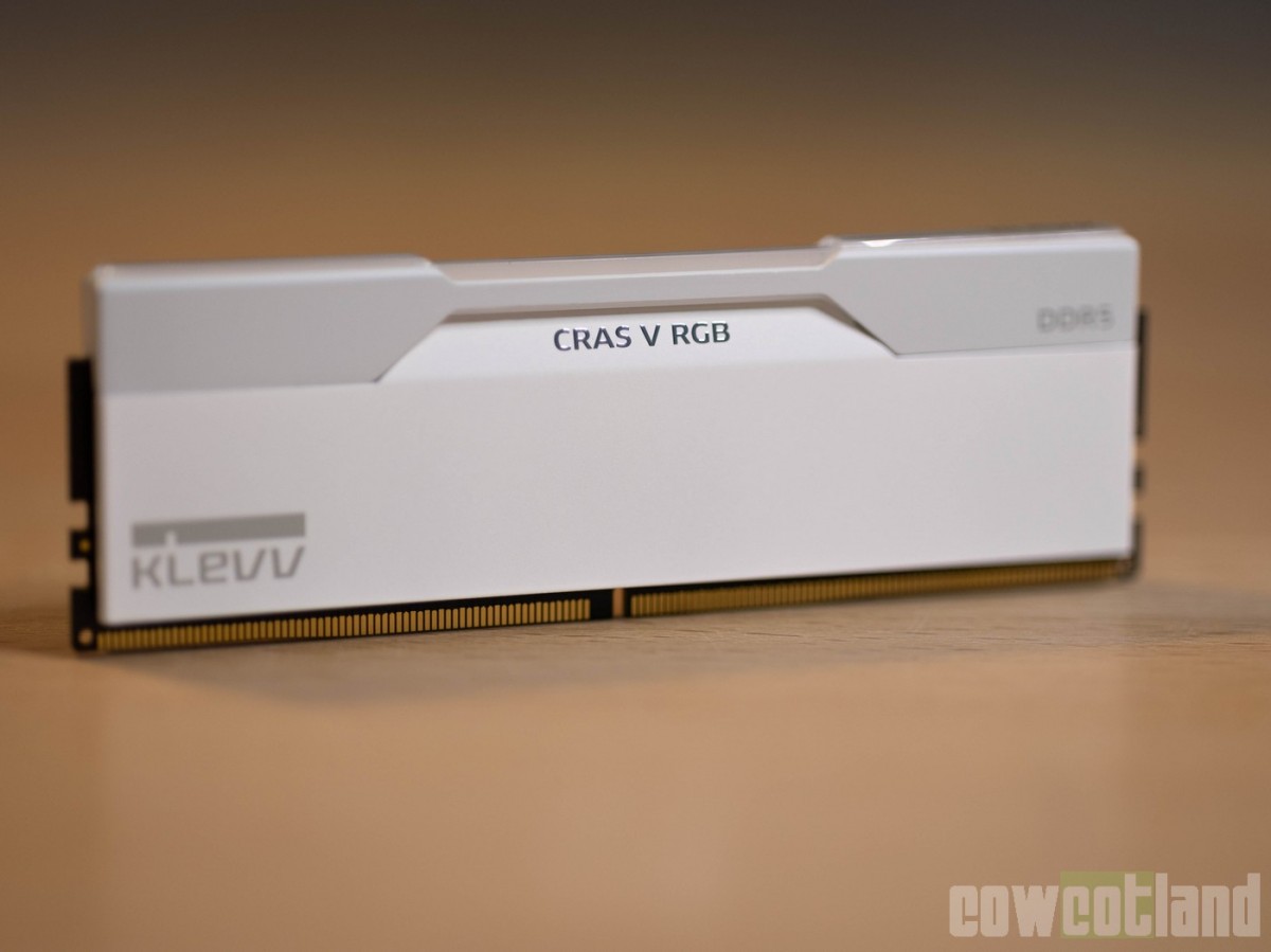 Image 68739, galerie Test mmoire DDR5 KLEVV CRAS V RGB 2 x 16 Go 6000 c30, de l'ECC  prix abordable !