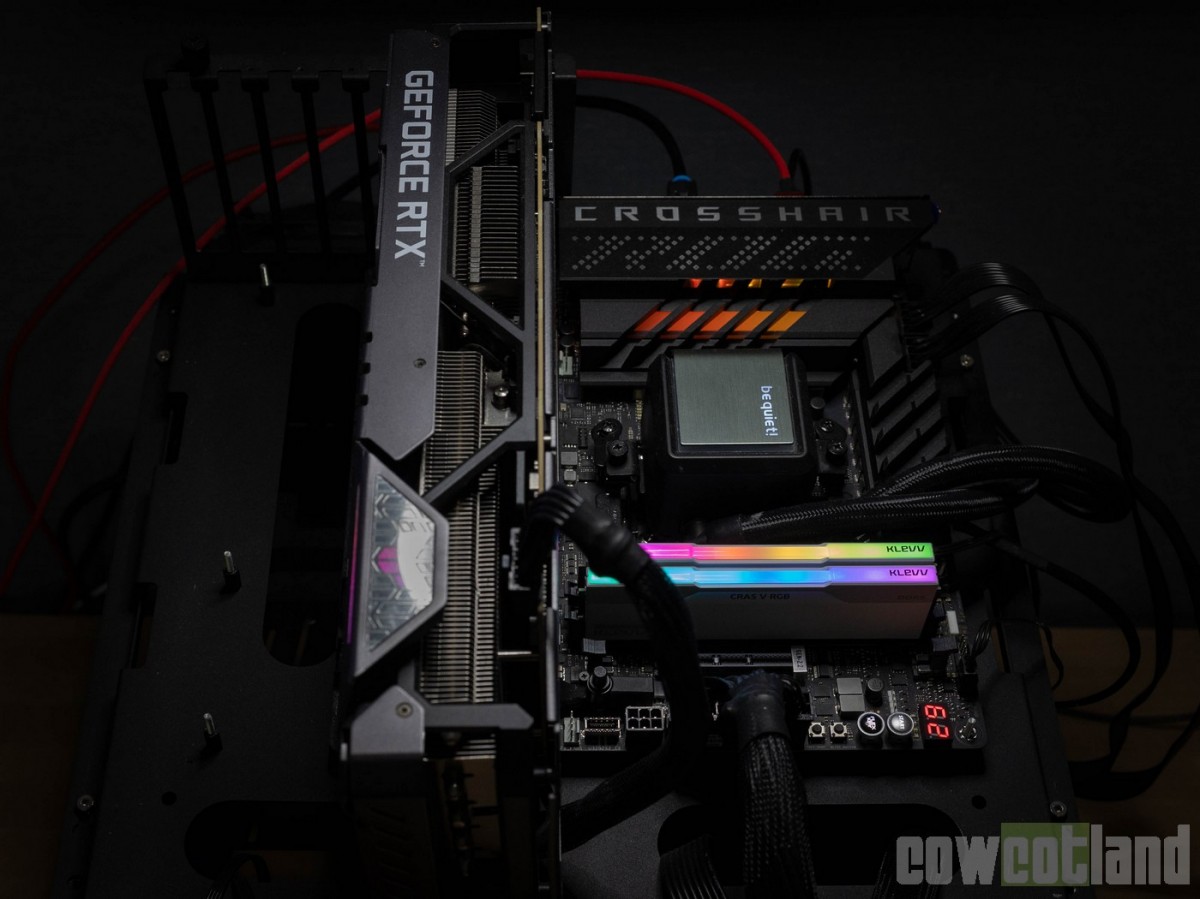 Image 68743, galerie Test mmoire DDR5 KLEVV CRAS V RGB 2 x 16 Go 6000 c30, de l'ECC  prix abordable !