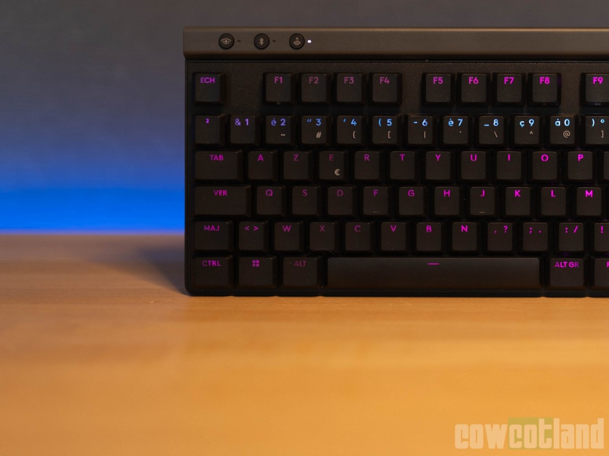 Image 68416, galerie Test clavier : Logitech G515 Lightspeed TKL, c'est toujours pas a... 