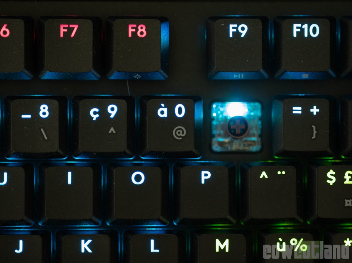 Image 68519, galerie Test clavier : Logitech G515 Lightspeed TKL, c'est toujours pas a... 