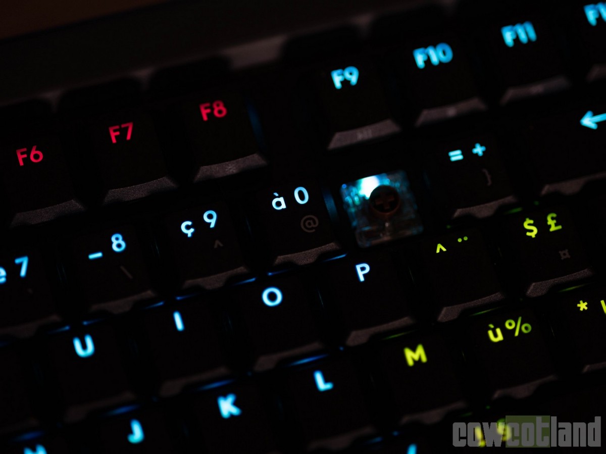 Image 68518, galerie Test clavier : Logitech G515 Lightspeed TKL, c'est toujours pas a... 