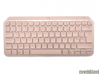 Cliquez pour agrandir Test clavier & souris sans-fil Logitech MX Keys Mini