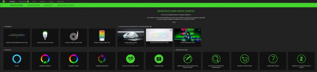 Image 66924, galerie Kit RAZER AETHER : Pour bien mettre l'ambiance dans sa pice de jeux ! 