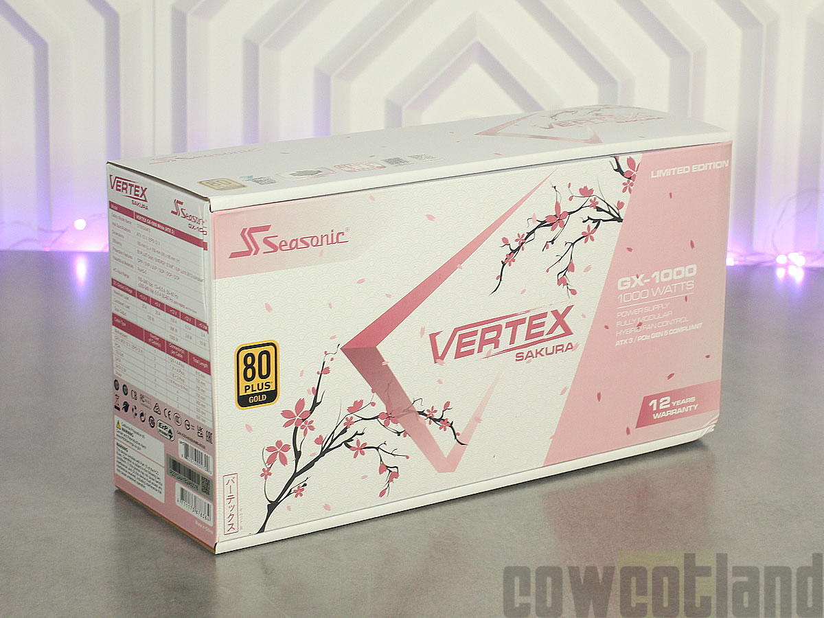 Image 68279, galerie SEASONIC VERTEX GX-1000 Sakura Edition : Japan Style