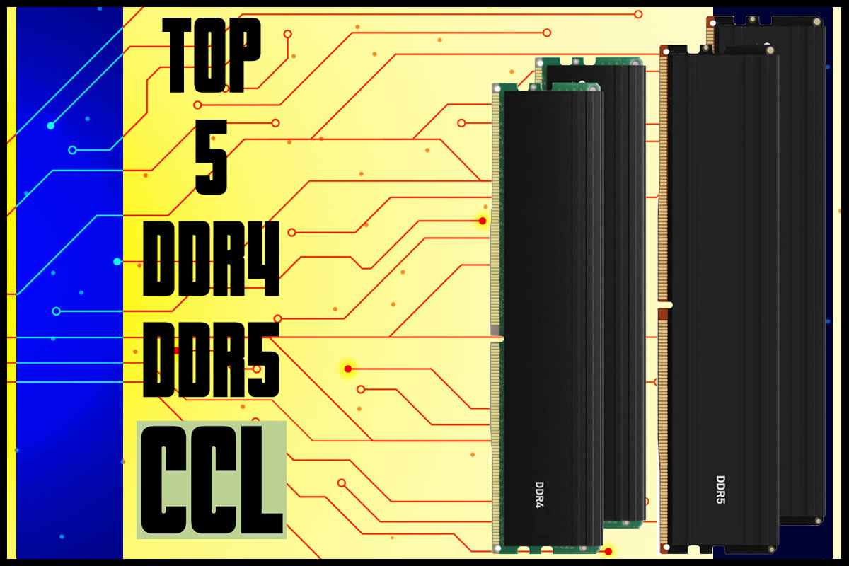 Le top 5 des meilleurs kits RAM DDR4 et DDR5 : page 1