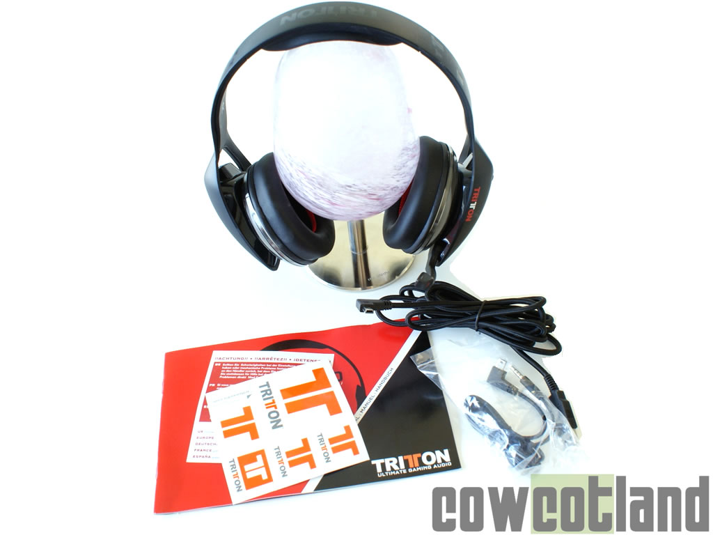 TEST - Tritton ARK 100 : Mad Catz tente l'innovation lumineuse pour sa  gamme de casques audio gaming 